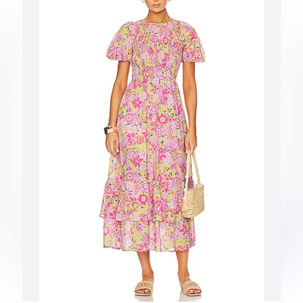 BANJANAN Bloomsbury Cro Quant Dress Size Medium NWT